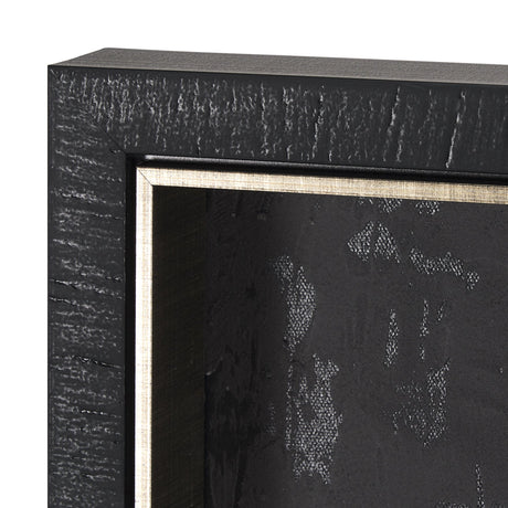 Shape Shift - Form by Mercana Studio a Hand Embellished Textured Framed Art Print by Mercana at Eve Furniture