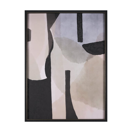 Shape Shift - Form by Mercana Studio a Hand Embellished Textured Framed Art Print by Mercana at Eve Furniture
