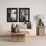 Shape Shift - Multiply by Mercana Studio Hand Embellished Framed Art Print Matted under Glass by Mercana at Eve Furniture