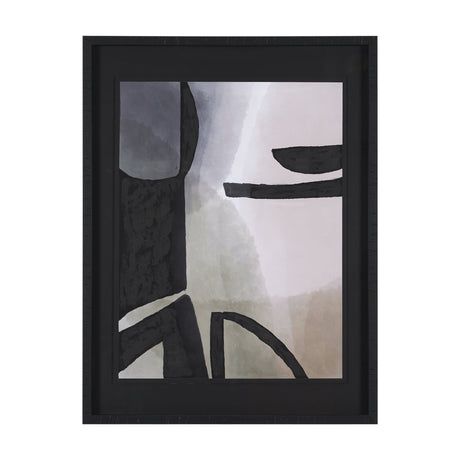 Shape Shift - Multiply by Mercana Studio Hand Embellished Framed Art Print Matted under Glass by Mercana at Eve Furniture