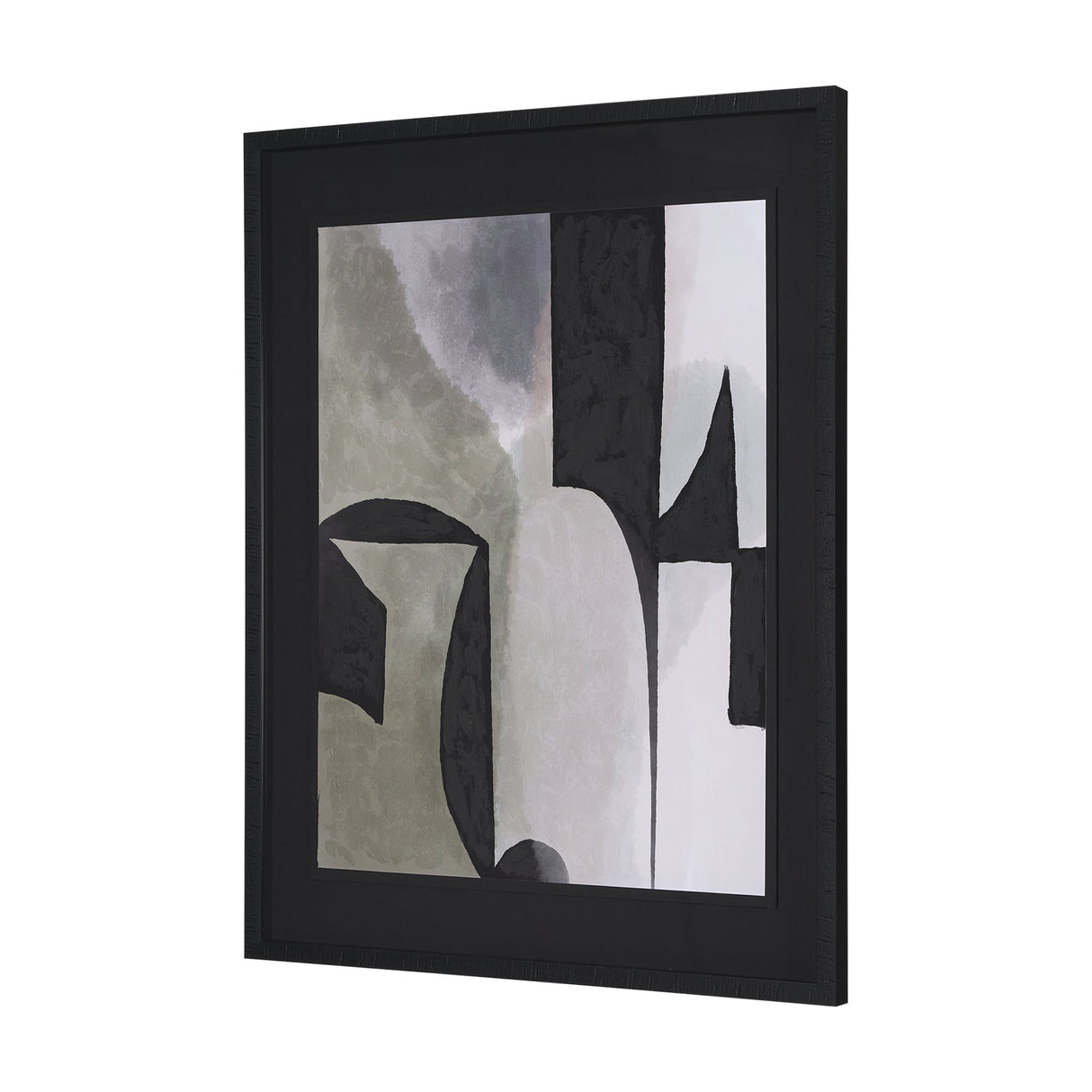 Shape Shift - Tessellate by Mercana Studio Hand Embellished Framed Art Print Matted under Glass by Mercana at Eve Furniture