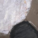Shaped & Balance II by Mercana Studio a Hand Embellished Textured Framed Art Print by Mercana at Eve Furniture