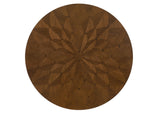 Shari Brown Round Dining Table by Crown Mark at Eve Furniture