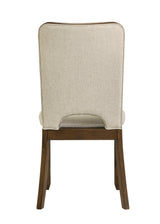 Shari Brown/Beige Side Chair (Set of 2) by Crown Mark at Eve Furniture