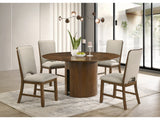 Shari Brown/Beige Side Chair (Set of 2) by Crown Mark at Eve Furniture