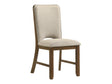 Shari Brown/Beige Side Chair (Set of 2) by Crown Mark at Eve Furniture