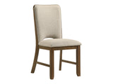 Shari Brown/Beige Side Chair (Set of 2) by Crown Mark at Eve Furniture