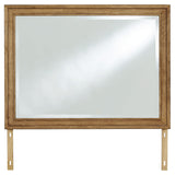 Sharlance Light Brown Bedroom Mirror by Ashley at Eve Furniture