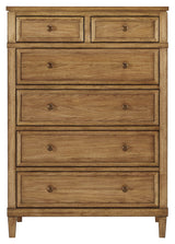 Sharlance Light Brown Chest of Drawers by Ashley at Eve Furniture