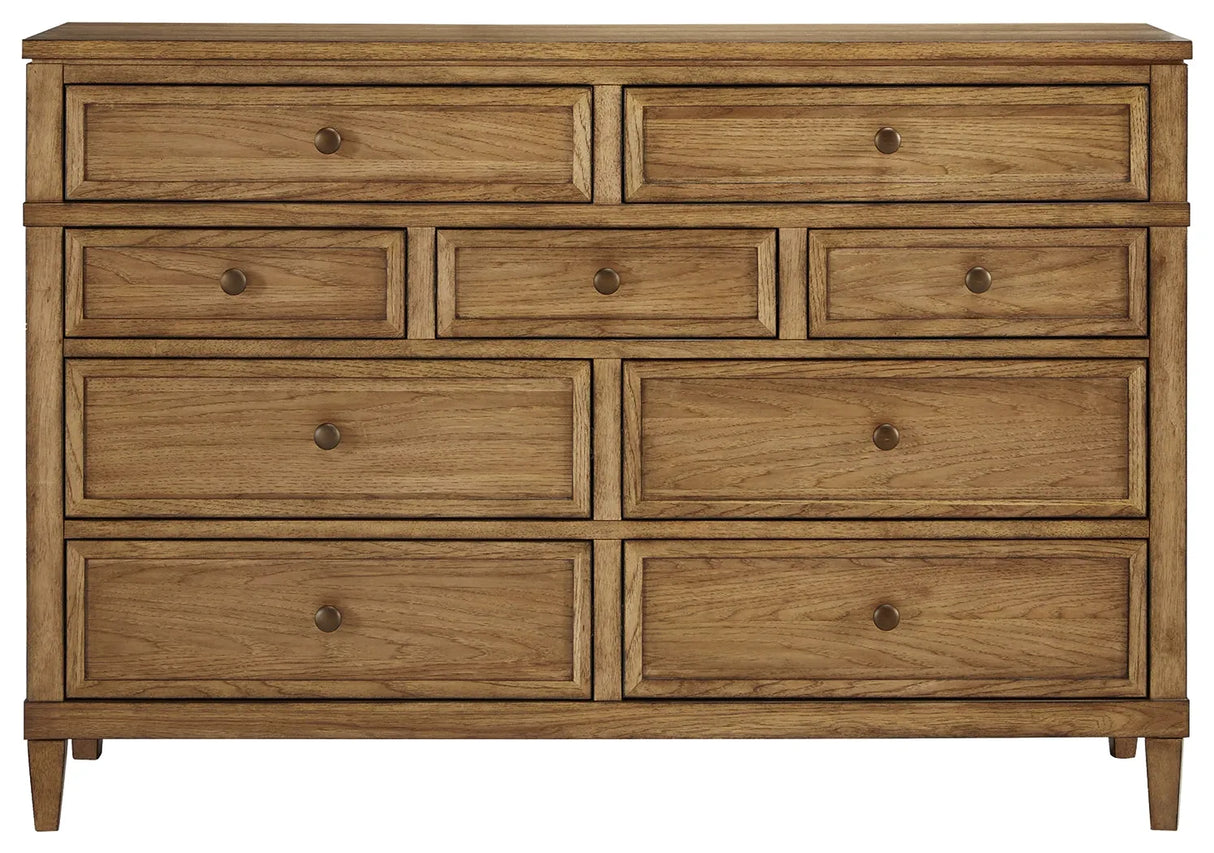 Sharlance Light Brown Dresser by Ashley at Eve Furniture