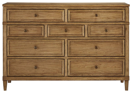 Sharlance Light Brown Dresser by Ashley at Eve Furniture