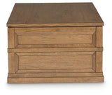 Sharlance Light Brown Lift-Top Coffee Table by Ashley at Eve Furniture