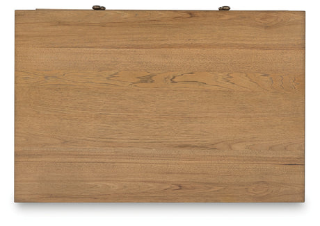 Sharlance Light Brown Lift-Top Coffee Table by Ashley at Eve Furniture