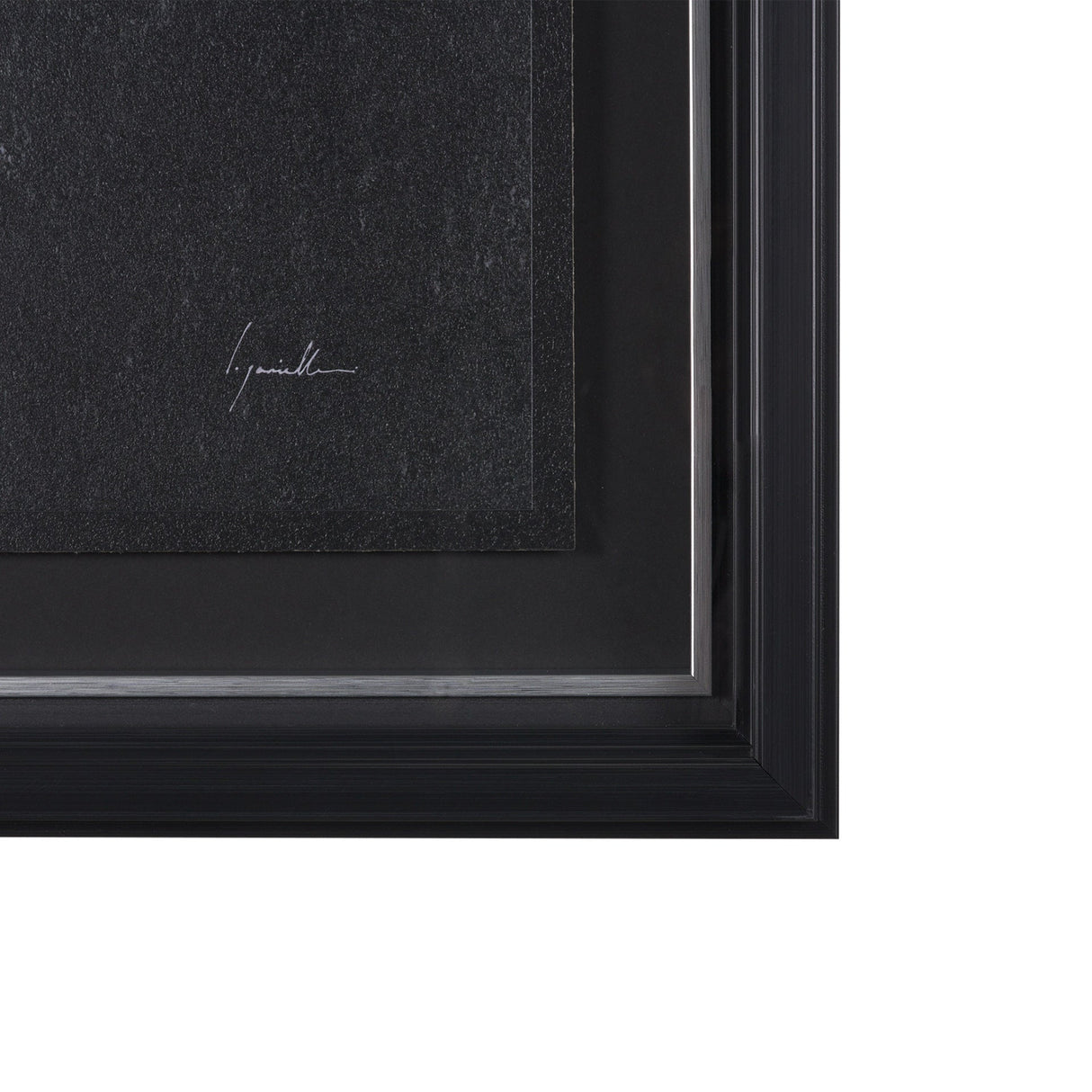 Sharp by Mercana Studio a Hand Embellished Framed Art Print Matted under Glass by Mercana at Eve Furniture