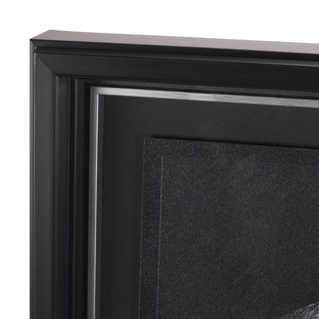 Sharp by Mercana Studio a Hand Embellished Framed Art Print Matted under Glass by Mercana at Eve Furniture
