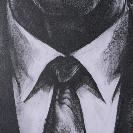 Sharp by Mercana Studio a Hand Embellished Framed Art Print Matted under Glass by Mercana at Eve Furniture
