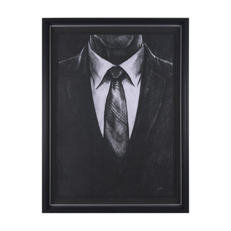 Sharp by Mercana Studio a Hand Embellished Framed Art Print Matted under Glass by Mercana at Eve Furniture