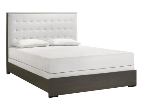 Sharpe Brown Full Upholstered Panel Bed by Crown Mark at Eve Furniture