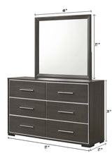 Sharpe Brown Mirror by Crown Mark at Eve Furniture