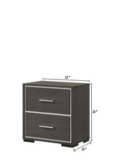 Sharpe Brown Nightstand by Crown Mark at Eve Furniture