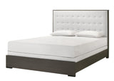 Sharpe Brown Upholstered Panel Bedroom Set by Crown Mark at Eve Furniture