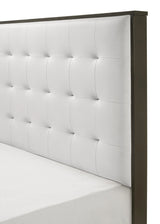 Sharpe Brown Upholstered Panel Bedroom Set by Crown Mark at Eve Furniture