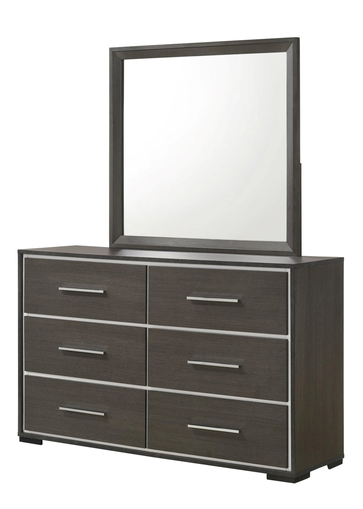 Sharpe Brown Upholstered Panel Bedroom Set by Crown Mark at Eve Furniture