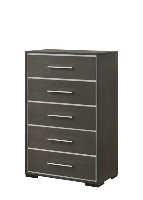 Sharpe Brown Upholstered Panel Youth Bedroom Set by Crown Mark at Eve Furniture