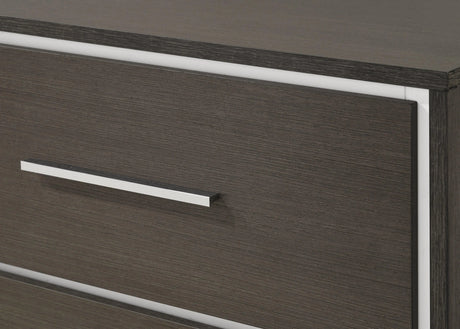 Sharpe Brown Upholstered Panel Youth Bedroom Set by Crown Mark at Eve Furniture