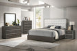 Sharpe Brown Upholstered Panel Youth Bedroom Set by Crown Mark at Eve Furniture