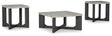 Sharstorm Two-tone Gray Table by Ashley at Eve Furniture