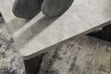 Sharstorm Two-tone Gray Table by Ashley at Eve Furniture
