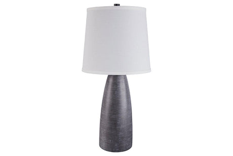 Shavontae Gray Table Lamp by Ashley at Eve Furniture