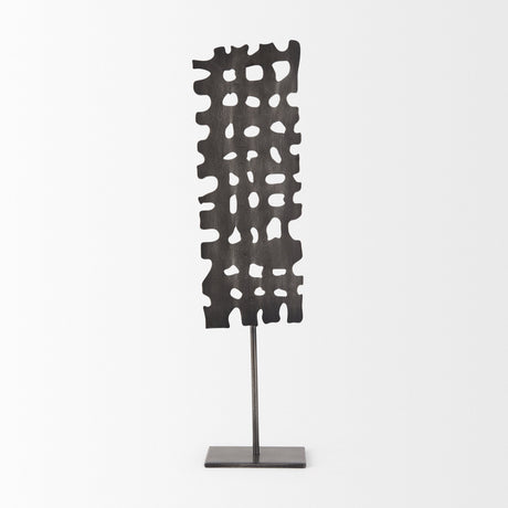 Shaw II (Large) Gray Rectangular Decorative Object by Mercana at Eve Furniture