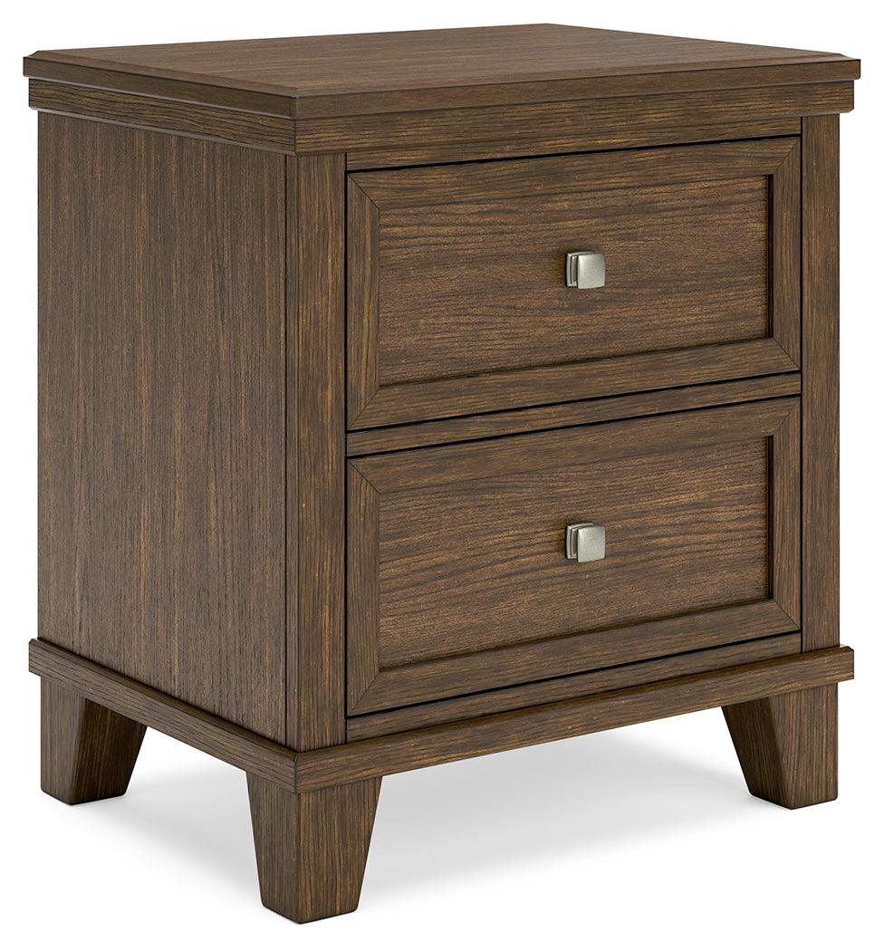 Shawbeck Medium Brown Nightstand by Ashley at Eve Furniture
