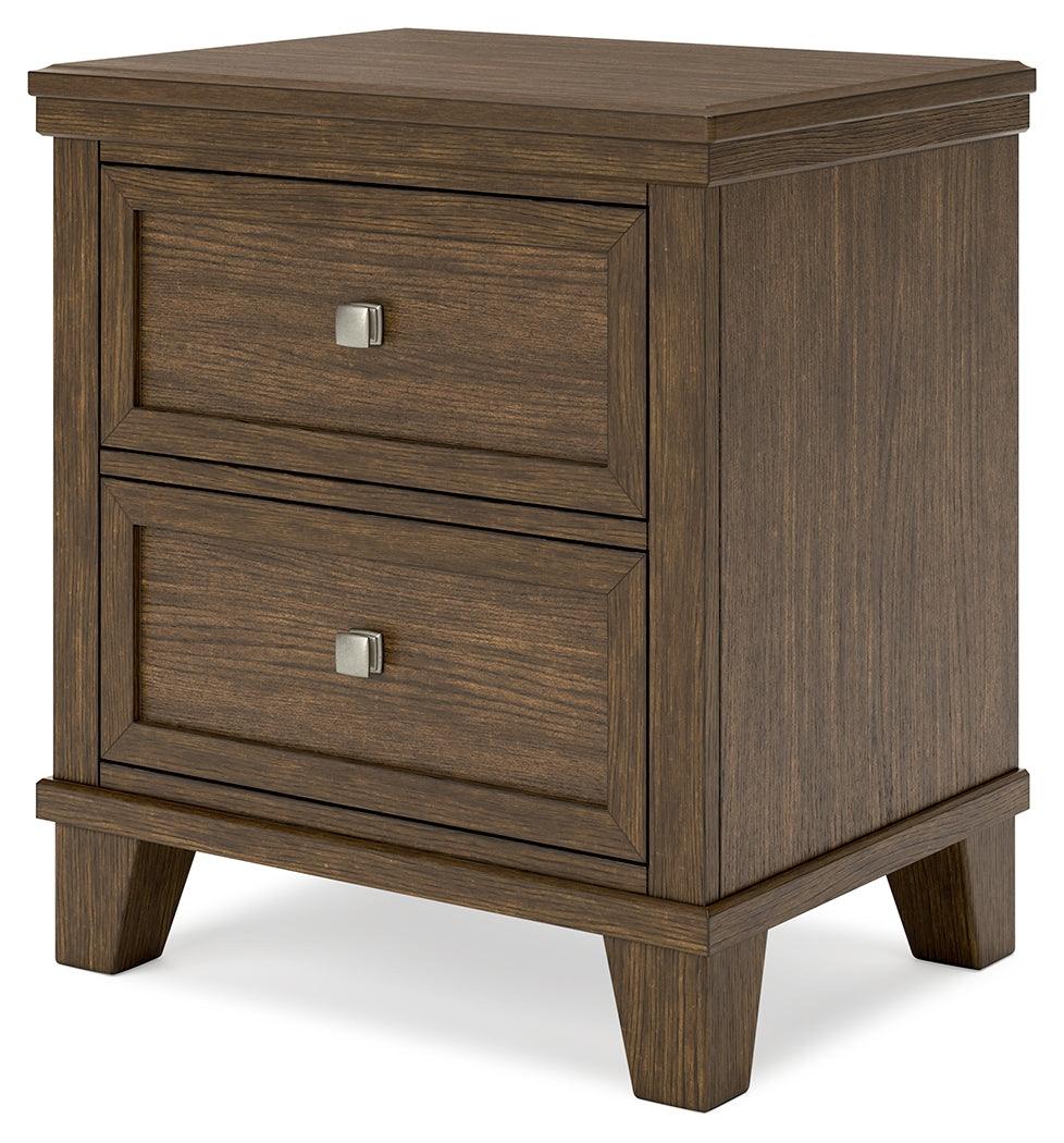 Shawbeck Medium Brown Nightstand by Ashley at Eve Furniture
