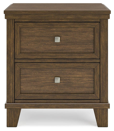 Shawbeck Medium Brown Nightstand by Ashley at Eve Furniture
