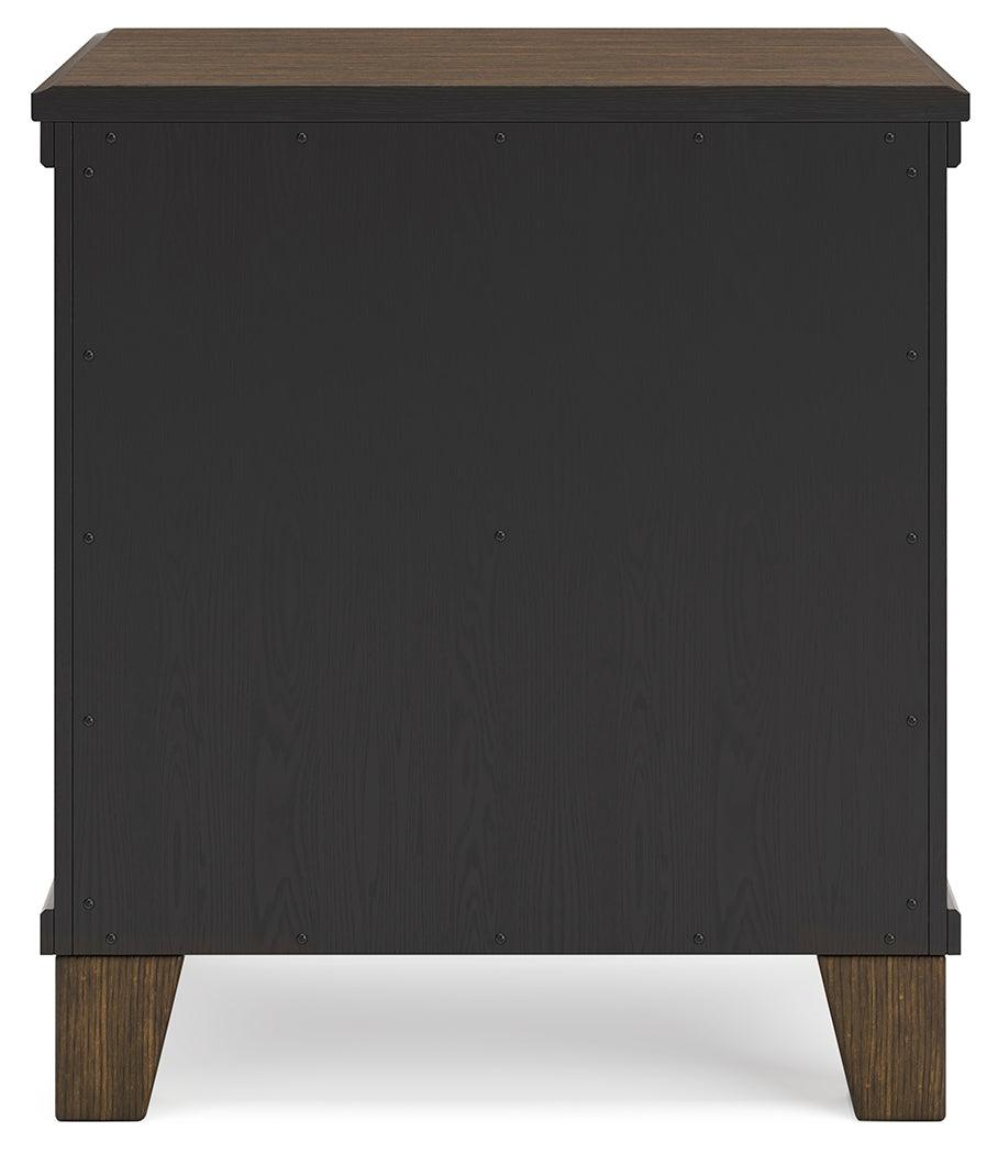 Shawbeck Medium Brown Nightstand by Ashley at Eve Furniture
