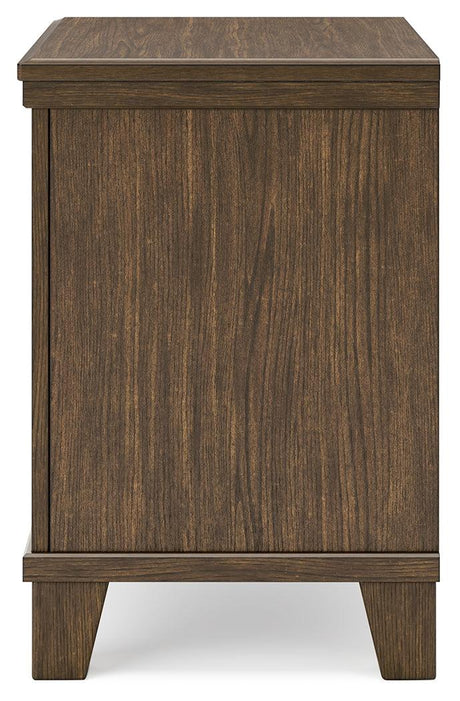 Shawbeck Medium Brown Nightstand by Ashley at Eve Furniture