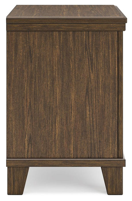 Shawbeck Medium Brown Nightstand by Ashley at Eve Furniture