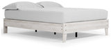Shawburn Full Platform Bed with 2 Nightstands in Whitewash by Ashley at Eve Furniture