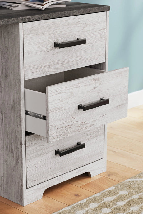 Shawburn White/Dark Charcoal Gray 54" Home Office Desk by Ashley at Eve Furniture