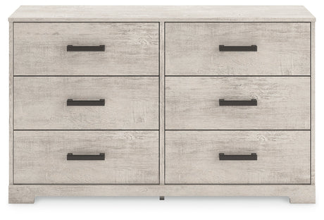 Shawburn Whitewash Crossbuck Youth Platform Bedroom Set by Ashley at Eve Furniture