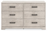Shawburn Whitewash Dresser by Ashley at Eve Furniture