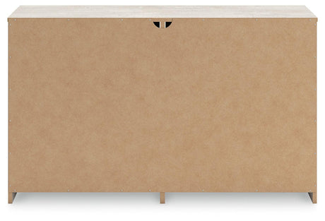 Shawburn Whitewash Dresser by Ashley at Eve Furniture