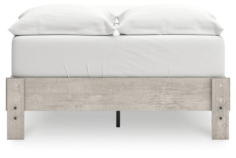 Shawburn Whitewash Full Platform Bed by Ashley at Eve Furniture