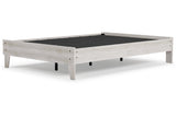 Shawburn Whitewash Full Platform Bed by Ashley at Eve Furniture