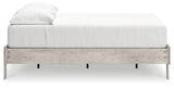 Shawburn Whitewash Full Platform Bed by Ashley at Eve Furniture