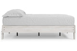 Shawburn Whitewash Full Platform Bed by Ashley at Eve Furniture