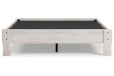 Shawburn Whitewash Queen Platform Bed by Ashley at Eve Furniture